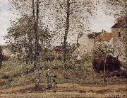 Camille Pissarro, Road Vehe s peaceful autumn